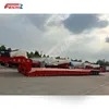 Heavy Duty Front Loading Detachable Gooseneck Lowbed Lowboy Trailer 4 Line 8 Axles Axles 60 70 80 100 120 Ton for Sale
