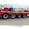 Feichi Hydraulic Extendable 4 Wire 8 Axle 150ton Gooseneck Low Boy Heavy Truck Trailer Low Bed Trailer 100 Ton Lowboy Semi Trailer