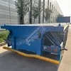 3/4 Axle Flat Bed Truck Semi Trailer Blue Color Tanzania 40 Tons 60 Tons Container Transportation Support Customization Flat Semi-Trailer