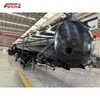Feichi 2/3/4 Axles 20-60cbm Aluminium Fuel Tanker Semi Trailer Fuel Transport Tanker Semi Truck Trailer for Sale