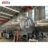 Feichi Factory 3 Axle Oil Tanker Trailer 45 50 Cbm Aluminium Fuel Tank Trailer for Transporting Fuel and Water Truck Tanker Trailer