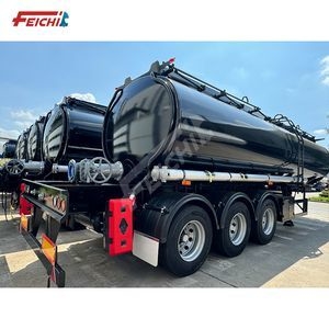 China 3-4 Axle Aluminium Steel Fuel Tank Trailer 40000 Liters Liquid New or Used Fue Loil Tanker Semi Trailer for Sale