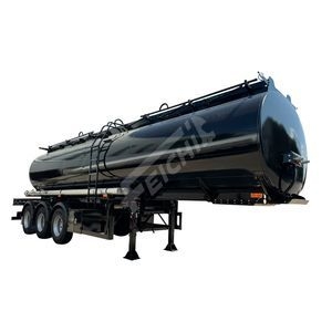 3 Axles 40000 L 45000L 50000L Aluminium Fuel Tanker Semi Trailer for Fuel/Petrol/Oil Transportation Truck Trailers for Sale