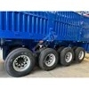 Feichi 3 Axles 40 Ton 60 Ton Drop Side Wall Semi Trailer Sidewall Dropside Side Wall Trailer for Transport