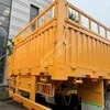 Manufacture Livestock New High Quality Side Wall Semi Trailer Axles Type 3 Axles 60 Tons Car Carrier Fence Semi Trailer