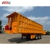 3 4 5 Axles Hydraulic Heavy Duty Rear End Dump Semi Trailer 60 80 100 Tons Dump Rear Tipper Dump Trailer for Sale