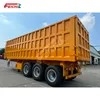 3 4 5 Axles Hydraulic Heavy Duty Rear End Dump Semi Trailer 60 80 100 Tons Dump Rear Tipper Dump Trailer for Sale
