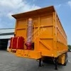 3 4 5 Axles Hydraulic Heavy Duty Rear End Dump Semi Trailer 60 80 100 Tons Dump Rear Tipper Dump Trailer for Sale