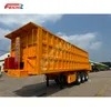 Factory Price 3 Axle Customizable Dump Trailer Rectangle Hydraulic 60 Tons Transport Coal Sand Semi Trailer Tipper Truck Dump Trailer
