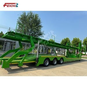 Factory Supply Great Price 2/3 Axle 4-8 Car Vehicle Transport Steel Land Road Multi-Purpose Car Semi Trailer Car Trailer