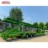 Factory Direct Sales 3 Axles 4-8 Cars Vehicle Transport Double Decker and Multi Position Car Semi Trailer Car Carrier Truck Trailer for Sale