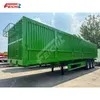 3 Axle Box Trailer Cargo Transport Dry Van Type Box Semi Trailer 60 Tons 40FT Van Box Semi Trailer Semi Truck Trailer