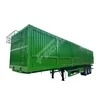 Feichi Factory of Tri- Axles Bulk Cargo/ Foods Transport Steel Box Semi Trailer Enclosed Van Semi Trailer Truck Trailer for Sale