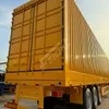Tri-Axles BPW/Saf Axle Drop Side Fence Side Wall Board Fence Stake Van Box Cargo Trailer Side Curtain Flatbed Container Semi Truck Trailer