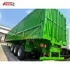 Tri-Axles Bulk Cargo/ Foods Transport Steel Box Semi Trailer Enclosed Van Semi Trailer Truck Trailer for Sale