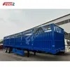 Feichi 2 Axles 40 Tons Stake Semi Truck Trailer Fence Transport Dry Bulk Cargo Animal Fence Semi Trailer Can Be Customized