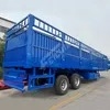 2 Axles Guardrail Semi-Trailer 40 Tons Warehouse Railing Semi-Trailer Customizable Truck Semi Trailer Manufacturers on Sale