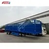 2 Axles Guardrail Semi-Trailer 40 Tons Warehouse Railing Semi-Trailer Customizable Truck Semi Trailer Manufacturers on Sale