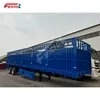 Factory Price 40-Ton Transport Livestock Animal Fence Semi Trailer 2-Axle Semi-Trailer with Railings Custom Service Supported