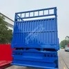 Factory Price 40-Ton Transport Livestock Animal Fence Semi Trailer 2-Axle Semi-Trailer with Railings Custom Service Supported