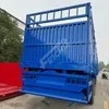 Good Price 2 Axle Livestock Cattle Transport Semi-Trailer High Fence Side Wall Fence Goods Warehouse Railing Board for Sale
