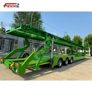 Feichi Brand Heavy Duty 2 Floors Car Hauling Trailer Support Customization 8 SUV Race Cars Trailer Transport Auto Car Trailer