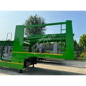 Factory Direct Sales 3 Axles 4-8 Cars Vehicle Transport Double Decker and Multi Position Car Semi Trailer Car Carrier Truck Trailer for Sale